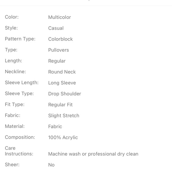 Color Block Sweater - Picture 8 of 10